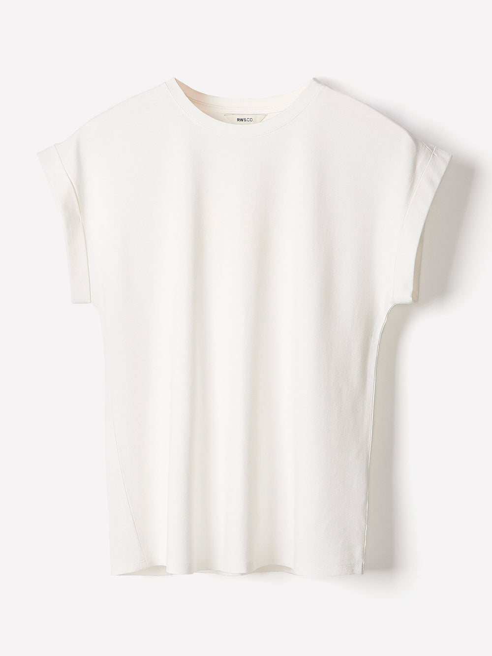 Extended-Sleeve Crew-Neck Tee rw&co Special Offer
