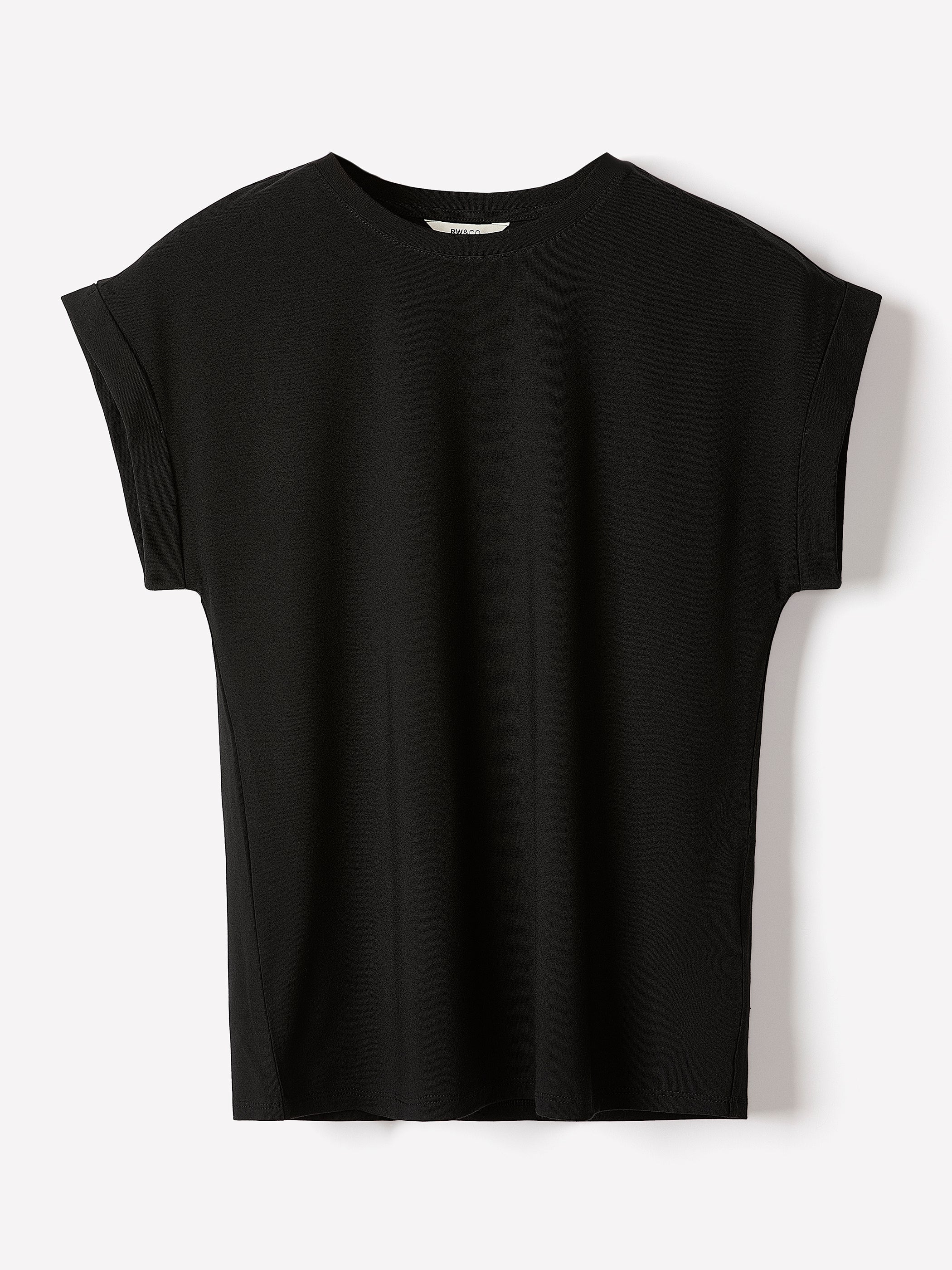 Extended-Sleeve Crew-Neck Tee rw&co Special Offer