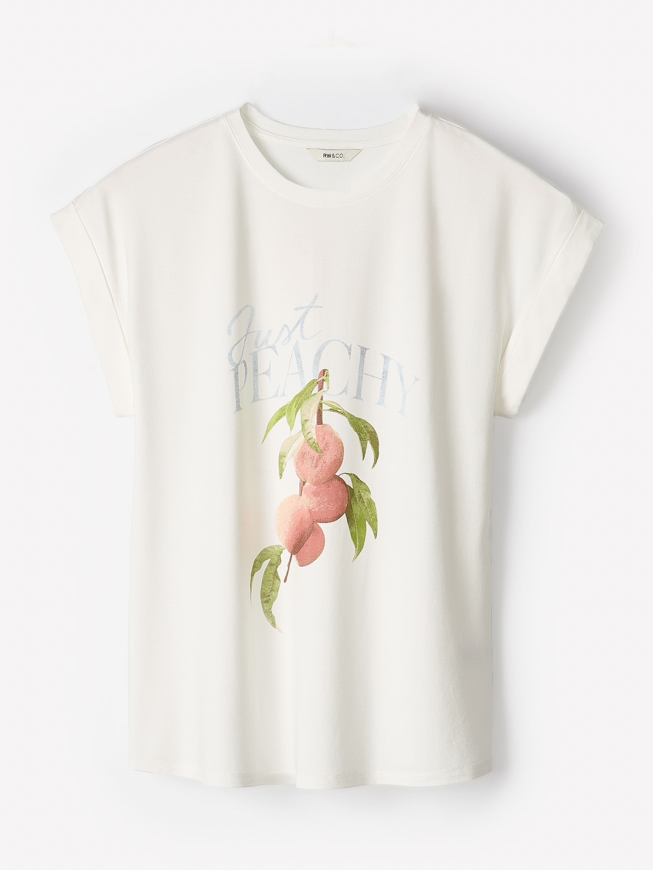 Extended-Sleeve Crew-Neck Tee rw&co Limited Time Discount