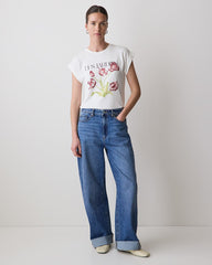 Extended-Sleeve Crew-Neck Tee rw&co Limited Time Discount