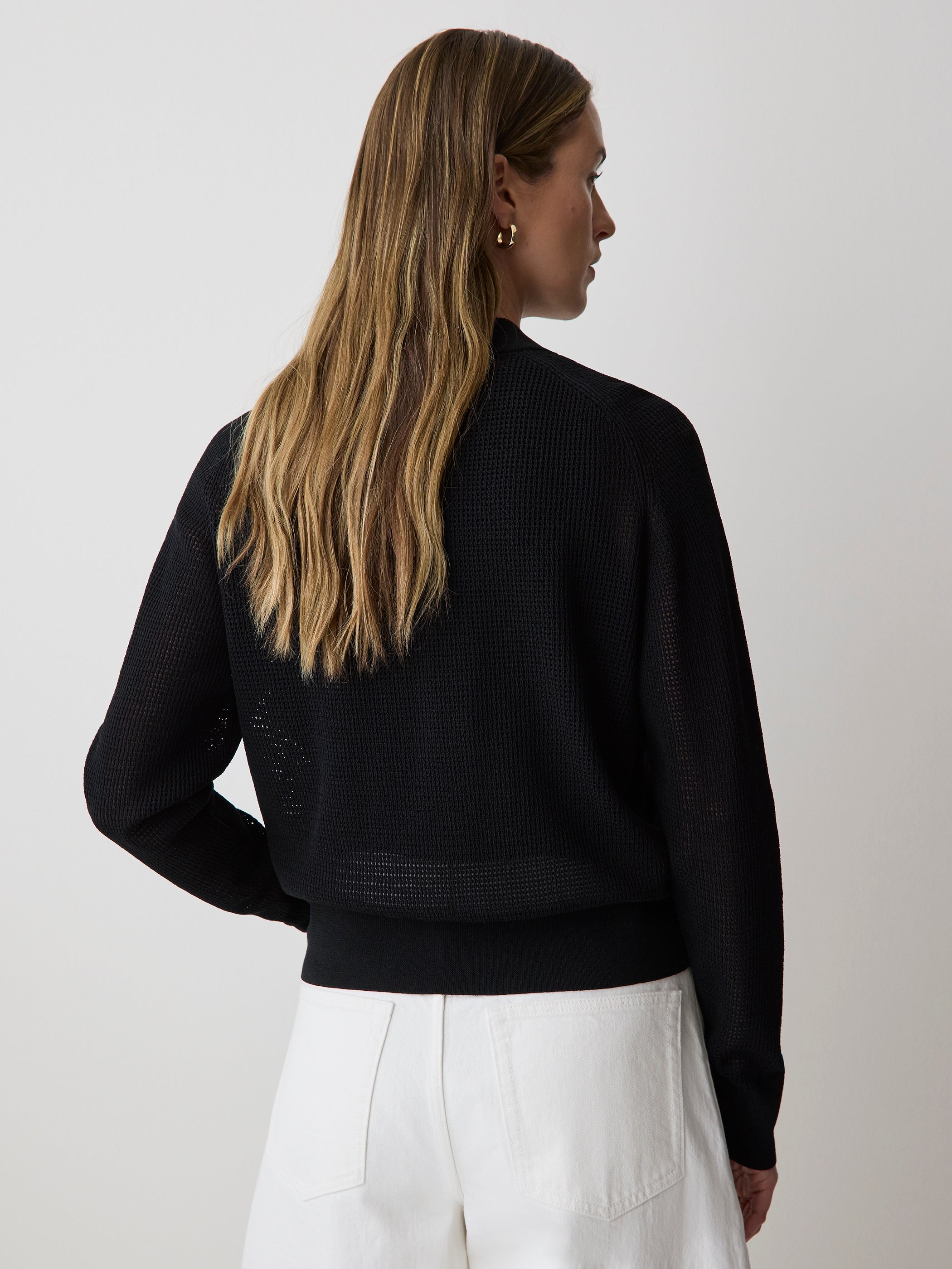 Mesh Bomber Jacket rw&co Great Value Deal