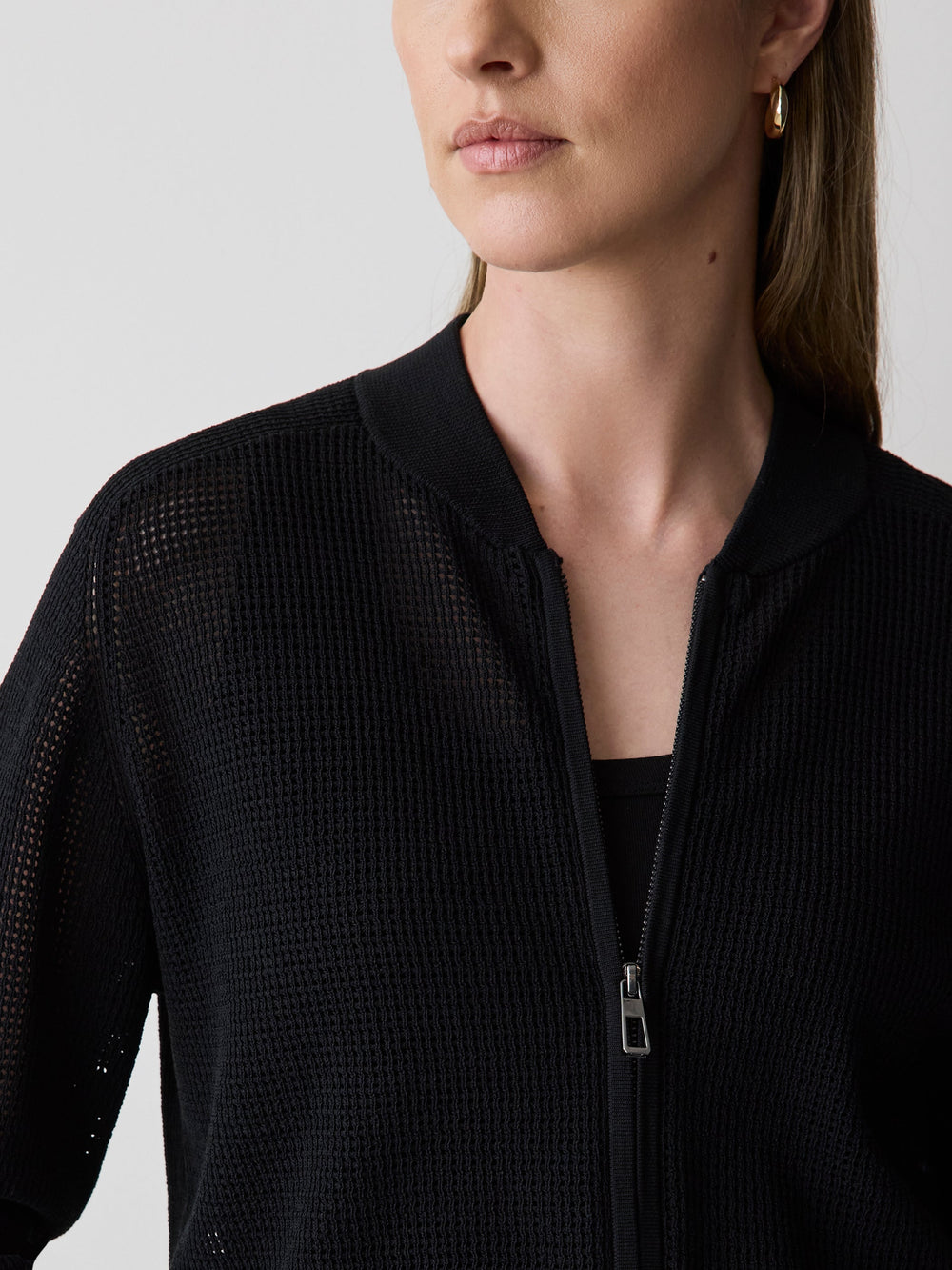 Mesh Bomber Jacket rw&co Great Value Deal