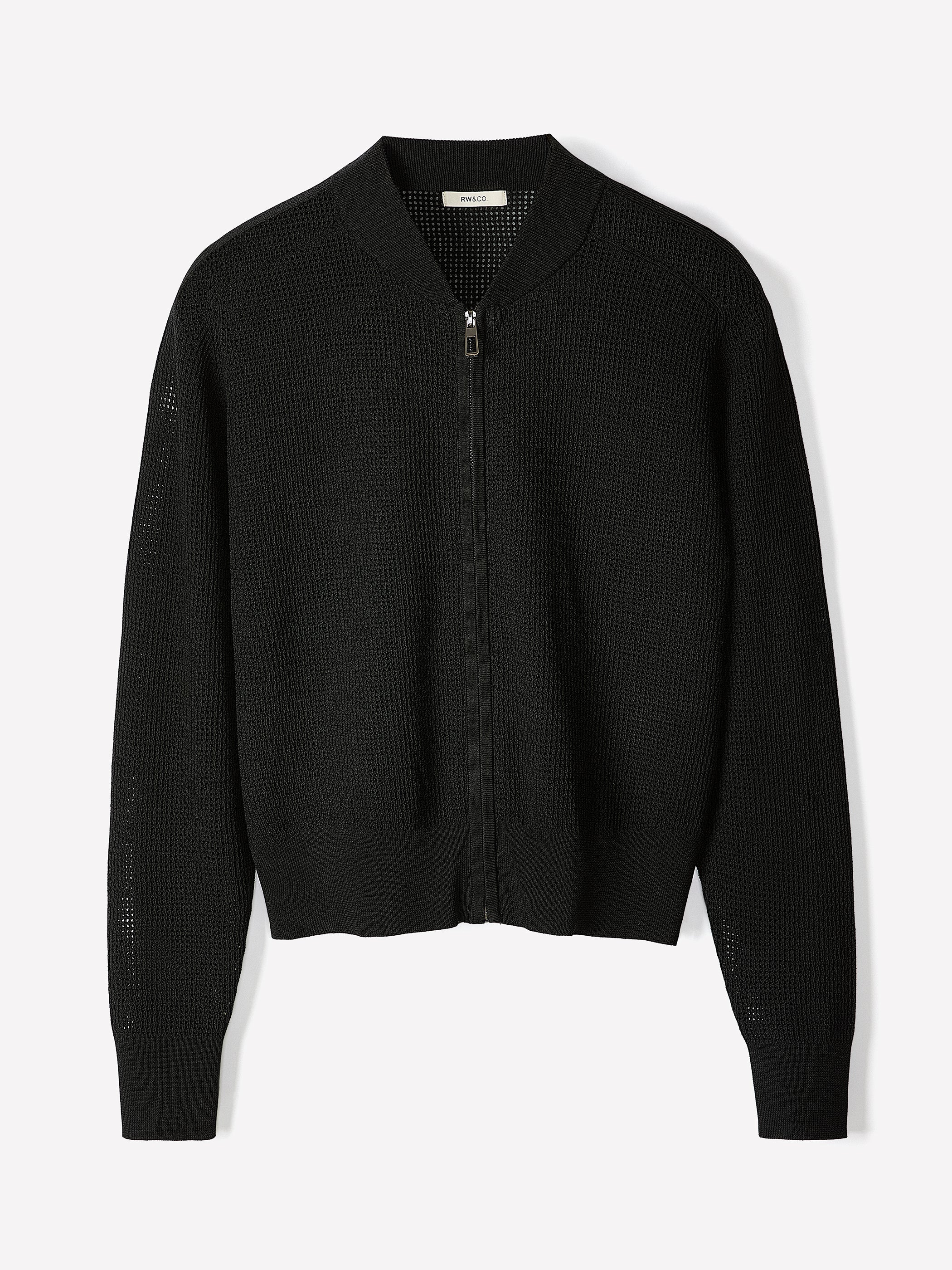 Mesh Bomber Jacket rw&co Great Value Deal