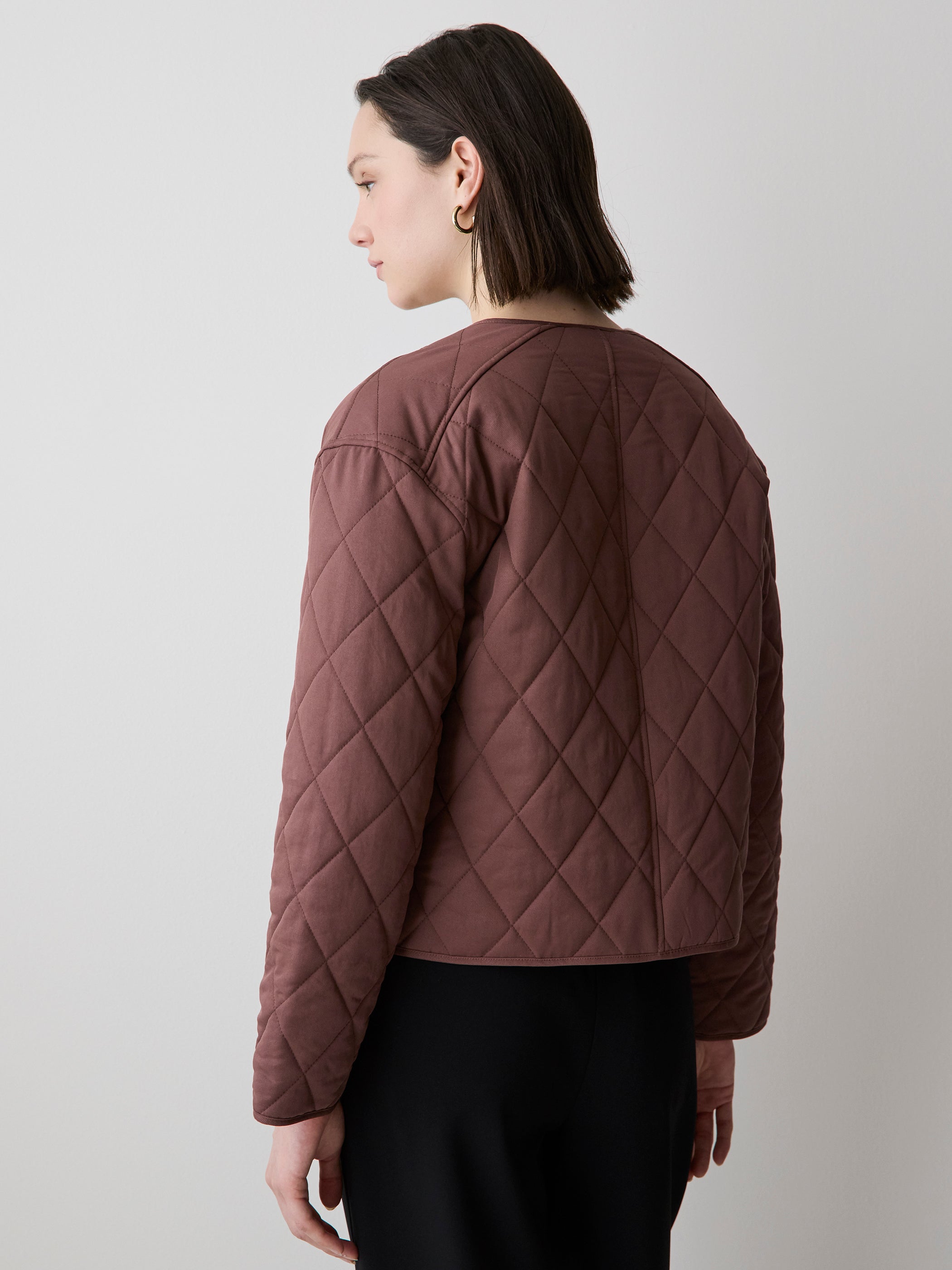 Boxy Quilted Jacket rw&co On Sale