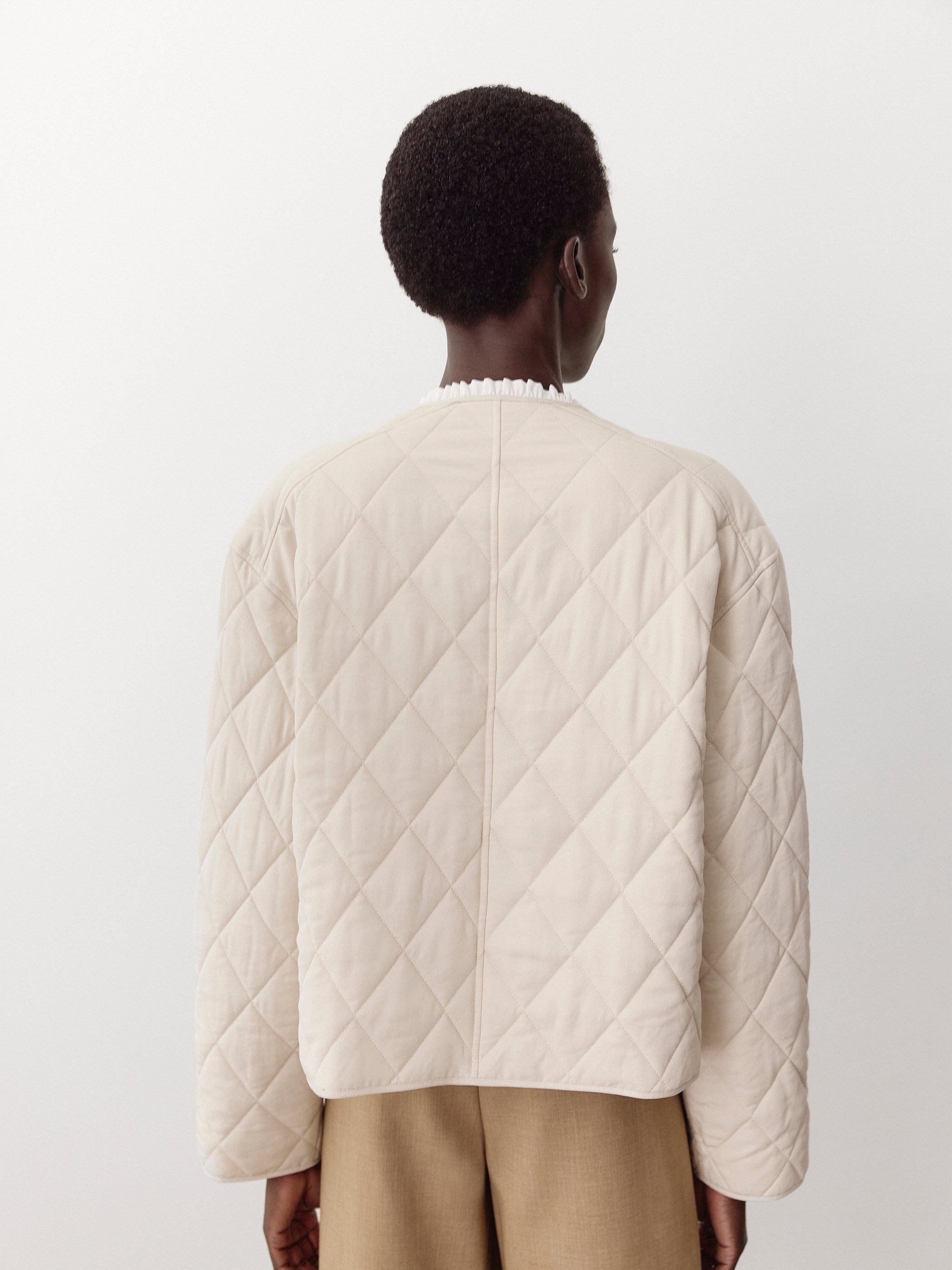 Boxy Quilted Jacket rw&co On Sale