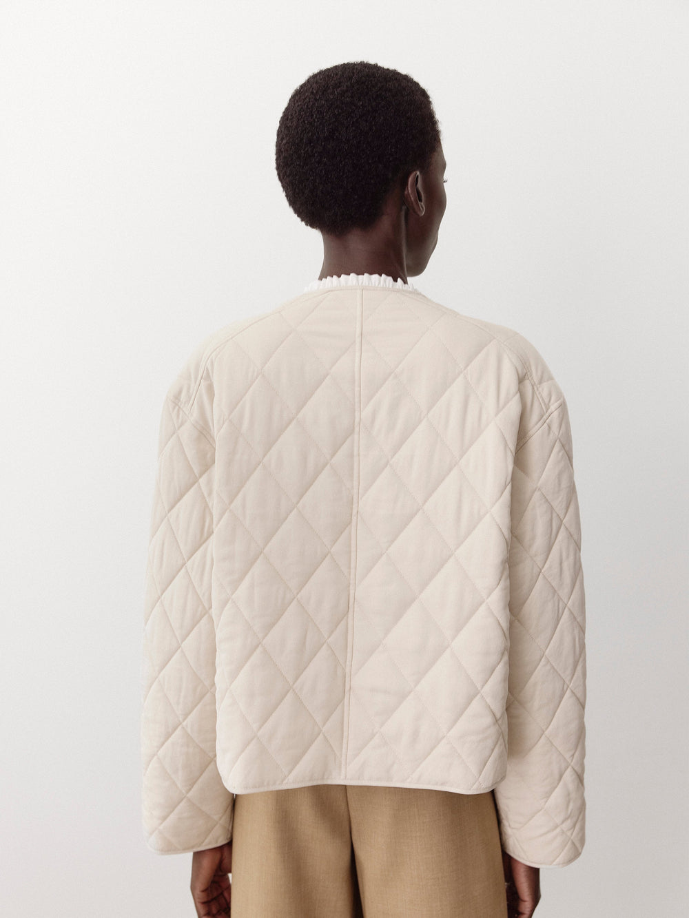 Boxy Quilted Jacket rw&co On Sale