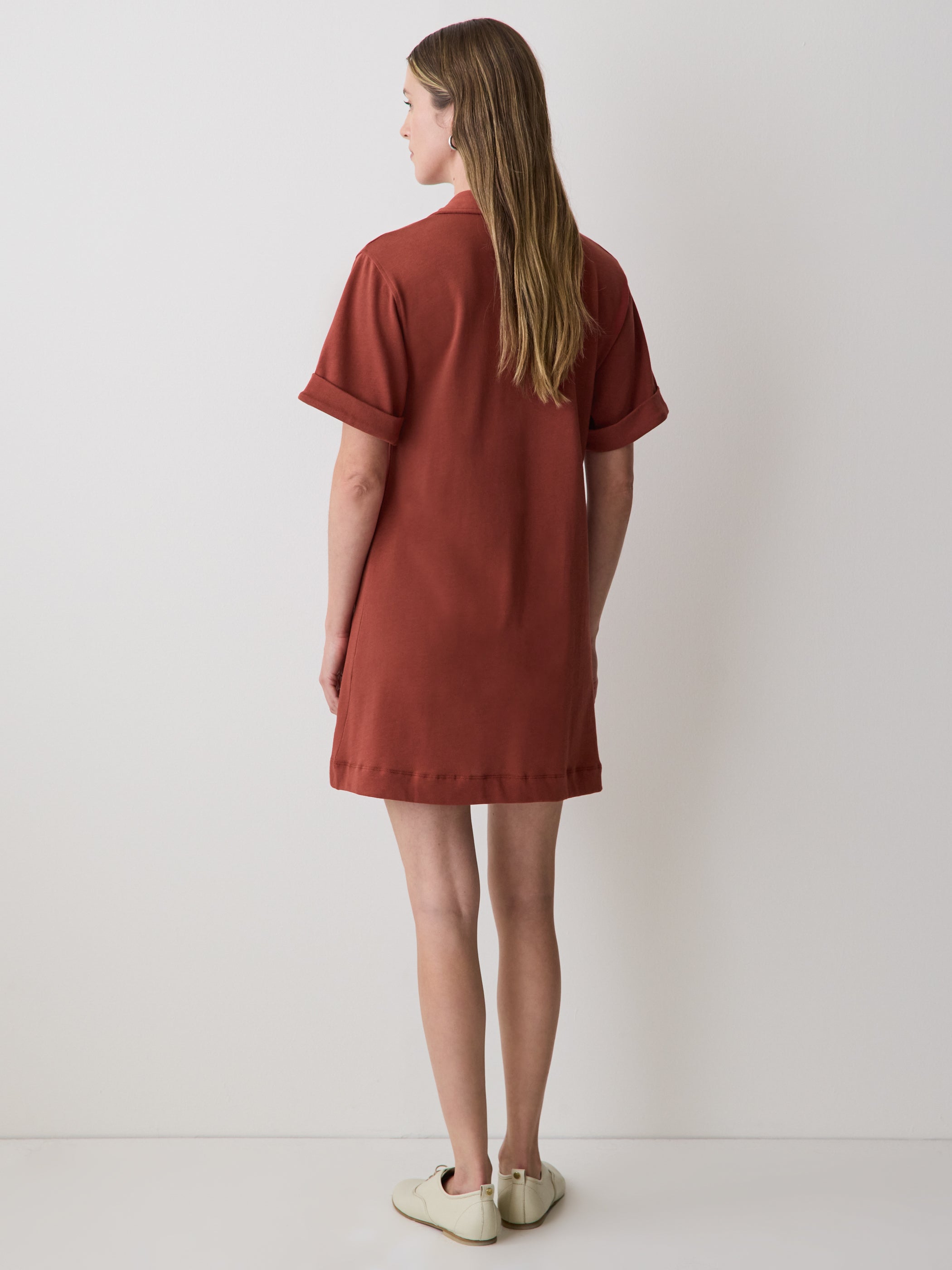 Short-Sleeve Polo Dress rw&co Exclusive Sale Price