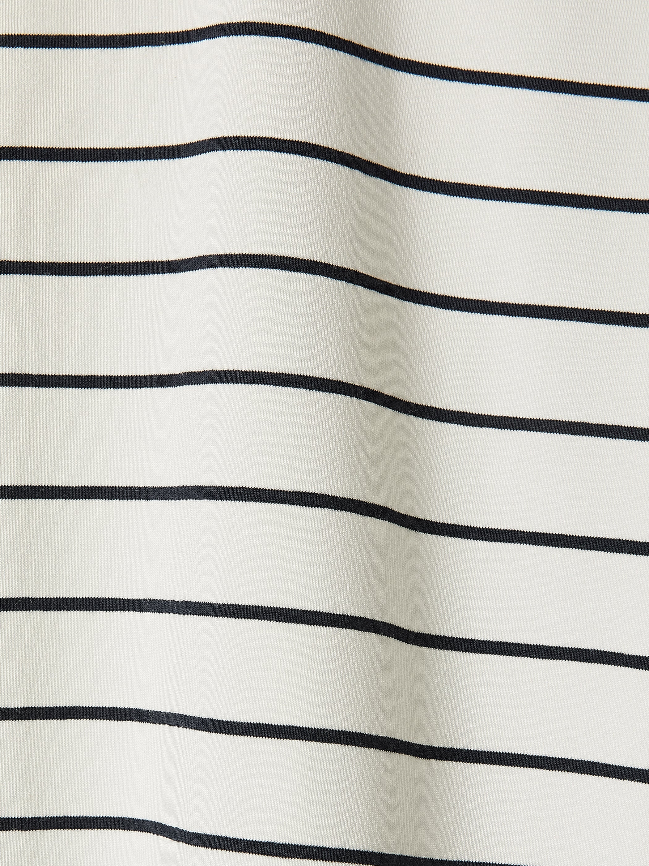 Striped Extended-Sleeve Crew-Neck Tee rw&co Special Promo Price
