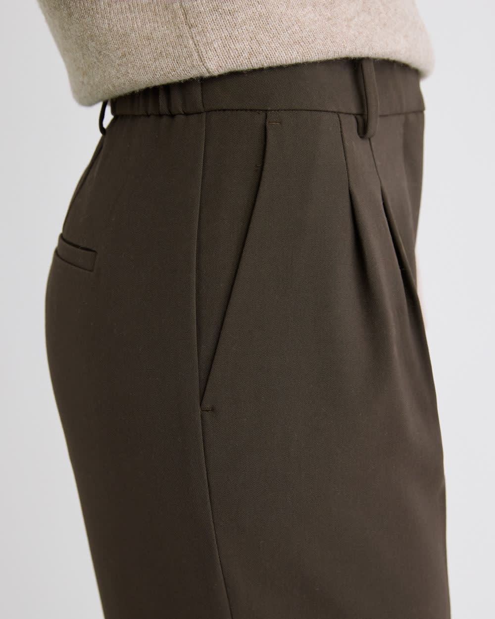 High-Rise Wide-Leg Pant rw&co Great Value Deal