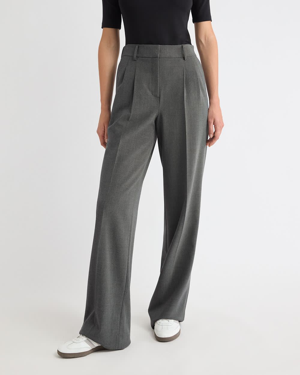 High-Rise Wide-Leg Pant rw&co Great Value Deal
