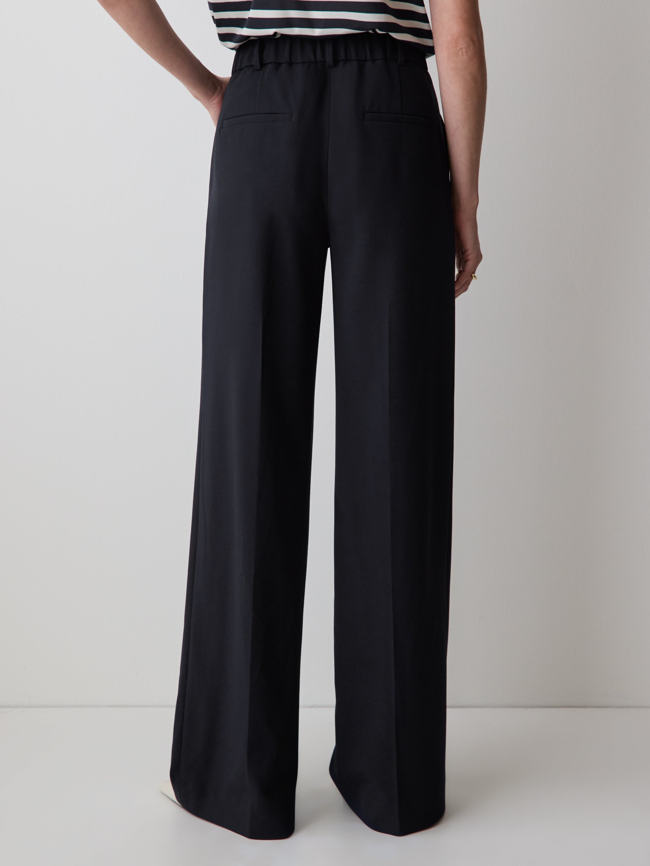 High-Rise Wide-Leg Pant rw&co Great Value Deal