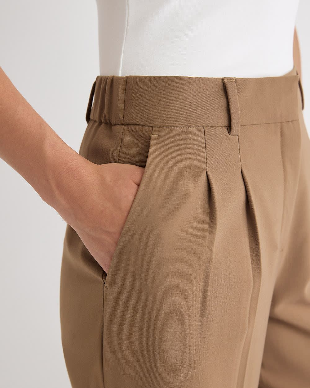 High-Rise Wide-Leg Pant rw&co Great Value Deal