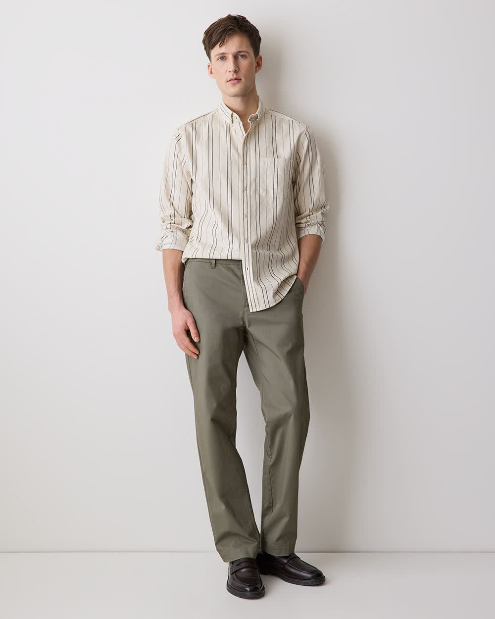 Straight-Leg Chino Pant rw&co Limited Time Discount