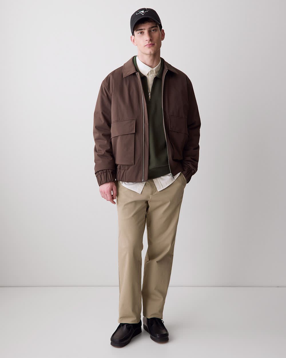 Straight-Leg Chino Pant rw&co Limited Time Discount