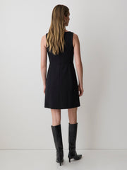 Sleeveless Boat-Neck Mini Dress rw&co Special Promo Price
