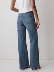 High-Rise Wide-Leg Jeans rw&co On Sale