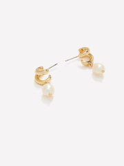 Earrings with Freshwater Pearl Pendants rw&co Special Offer