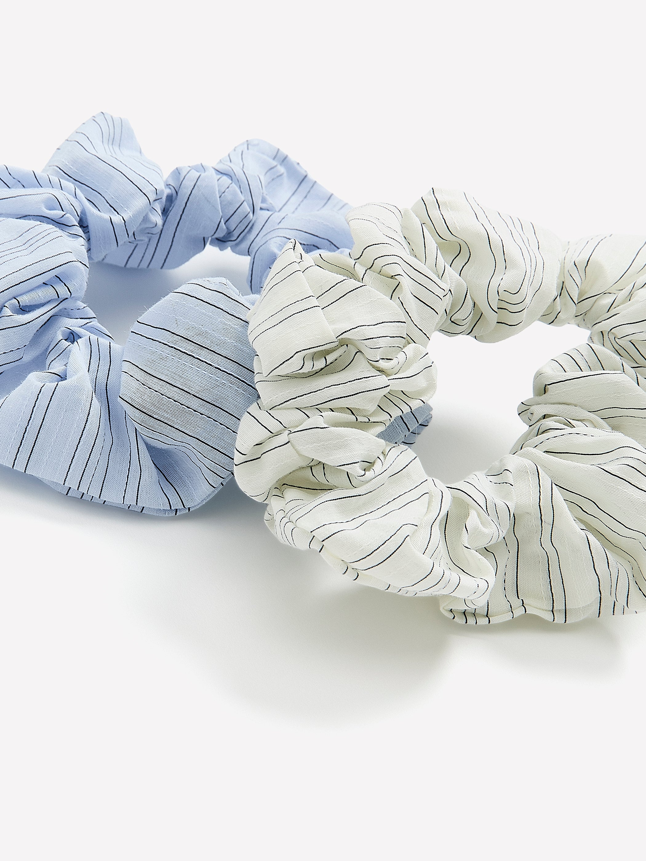 Striped Scrunchies - Set of 2 rw&co Great Value Deal