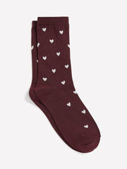 Crew Socks with Tiny Hearts rw&co Exclusive Sale Price