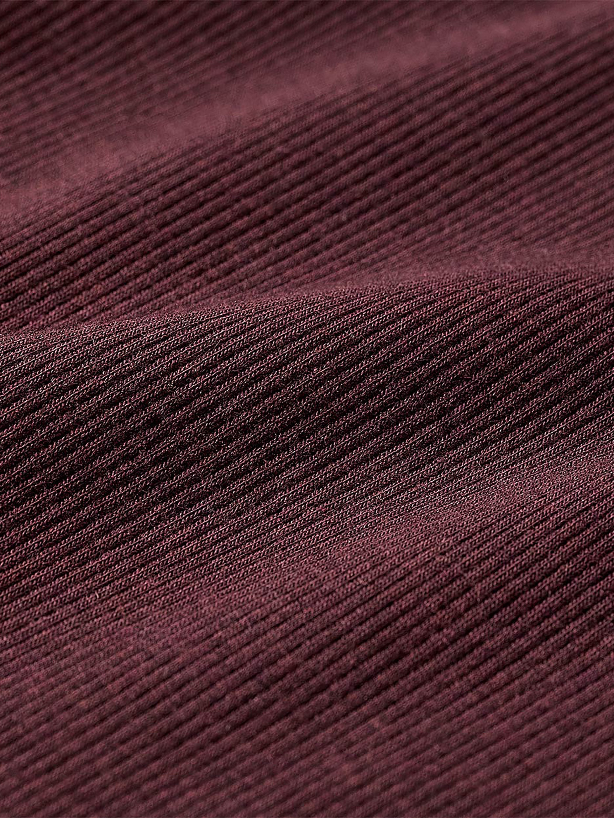 Long-Sleeve Crew-Neck Fitted Ribbed Tee rw&co Special Promo Price