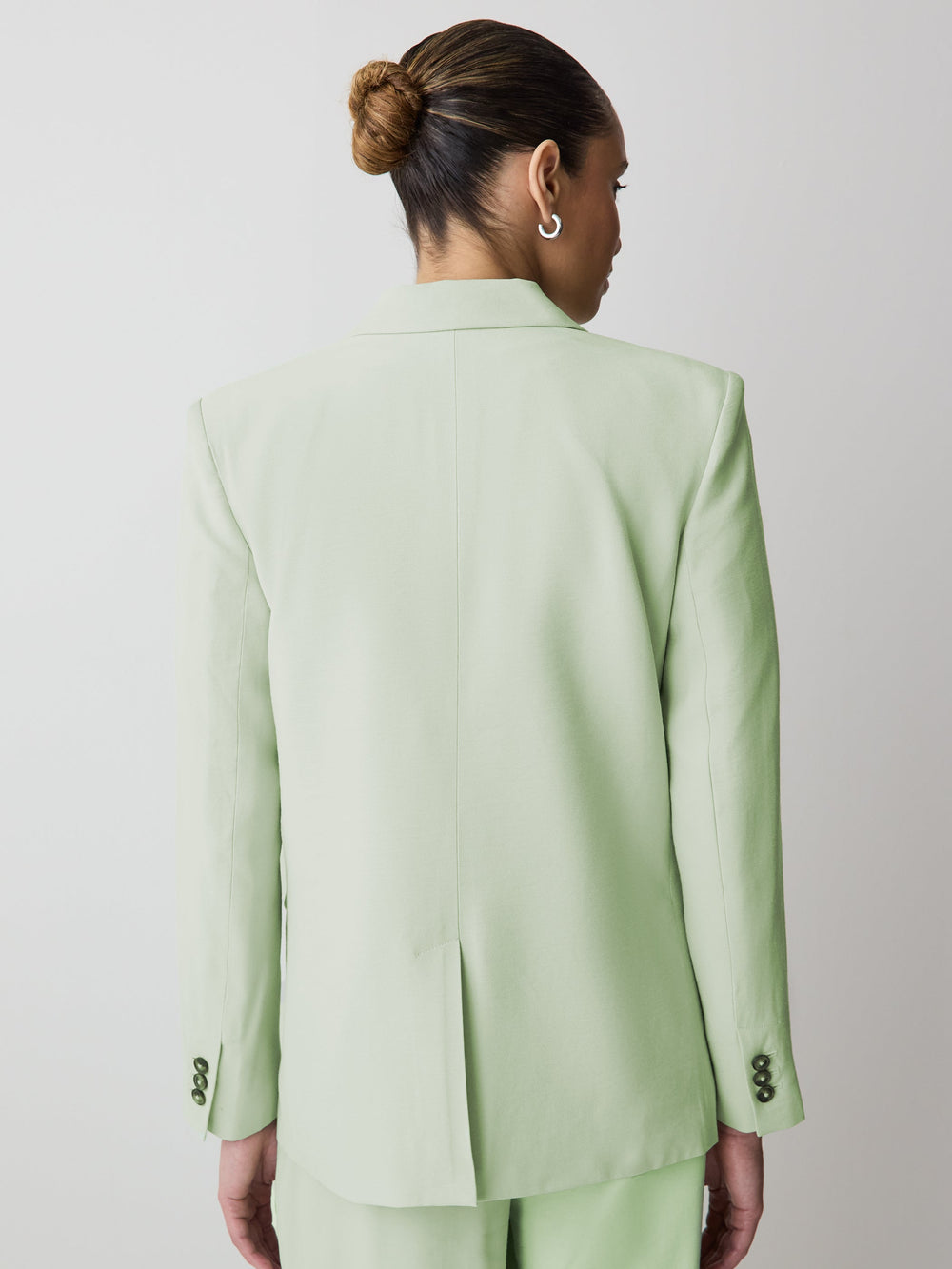 Relaxed-Fit One-Button Blazer rw&co Great Value Deal