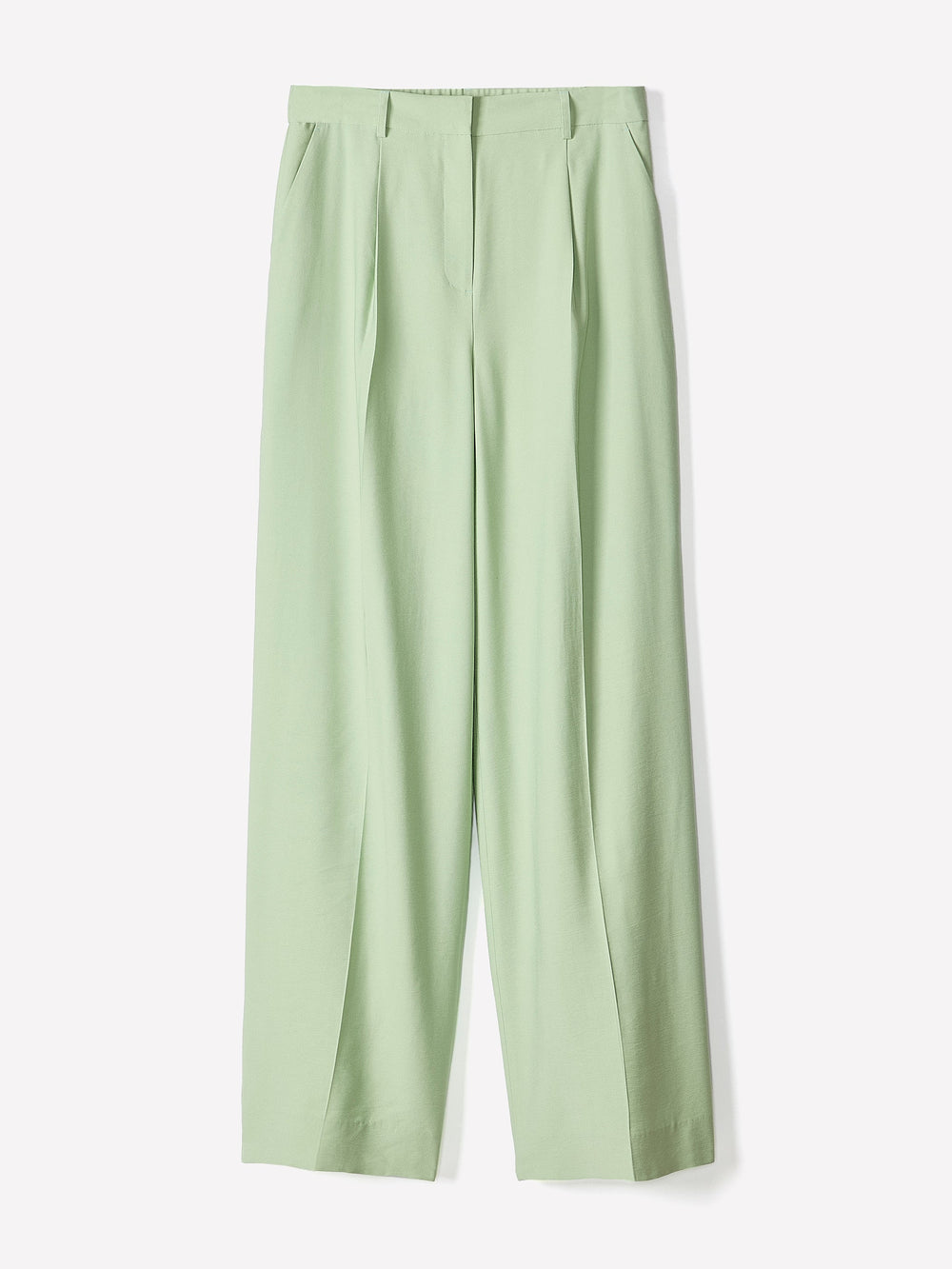 Wide-Leg High-Rise Pant with Elastic Back rw&co Special Offer
