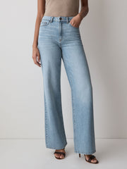 High-Rise Wide-Leg Jeans rw&co Exclusive Sale Price