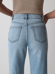 High-Rise Wide-Leg Jeans rw&co Exclusive Sale Price