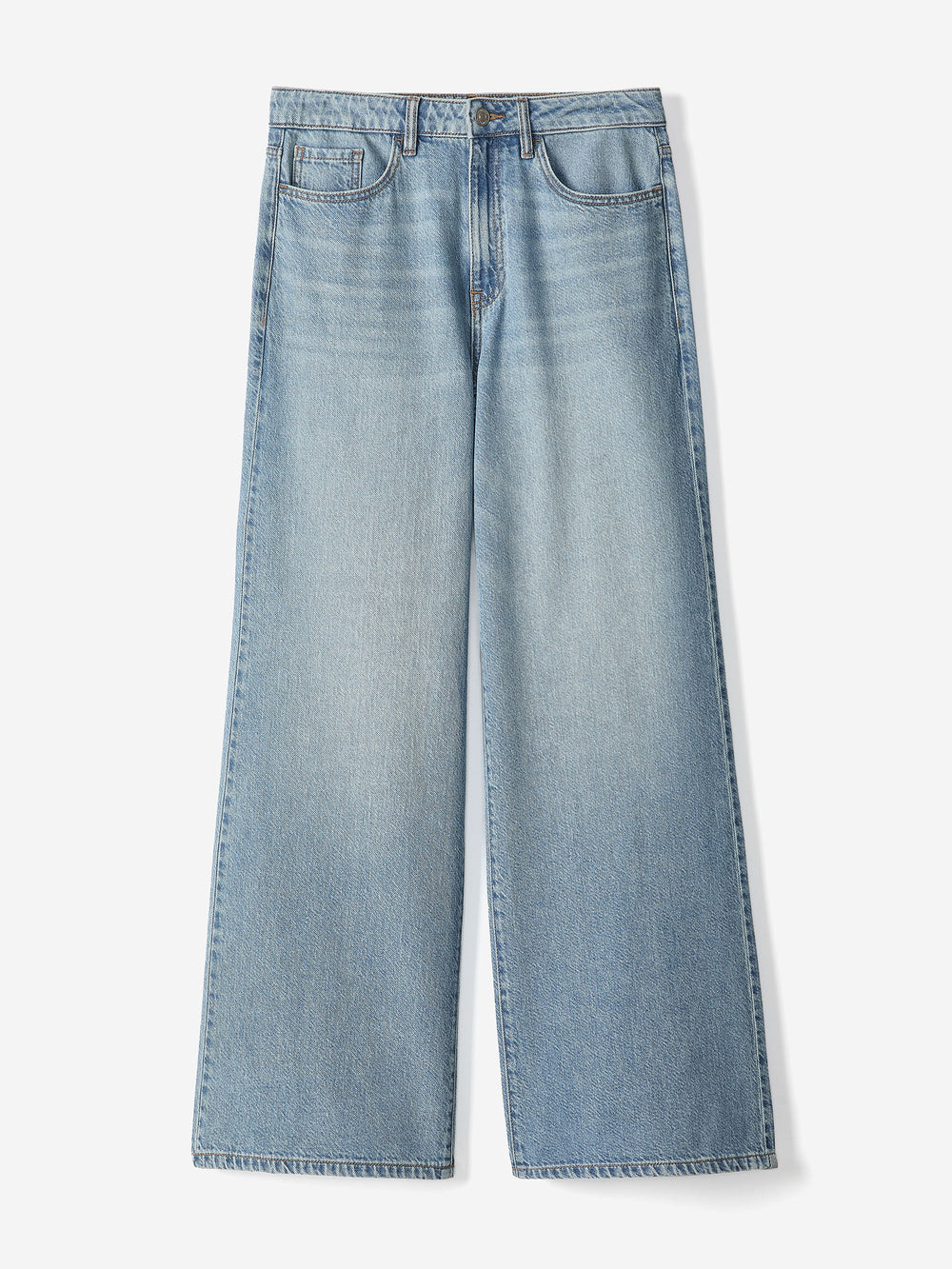 High-Rise Wide-Leg Jeans rw&co Exclusive Sale Price