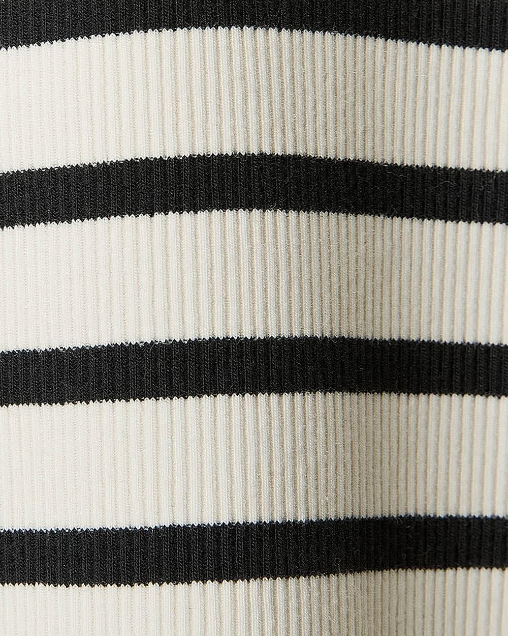 Long-Sleeve Henley Ribbed Top rw&co Great Value Deal