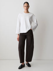 Oversized Supima Cotton Tee rw&co On Sale