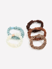 Small Scrunchies - Set of 5 rw&co On Sale