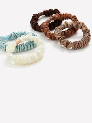 Small Scrunchies - Set of 5 rw&co On Sale