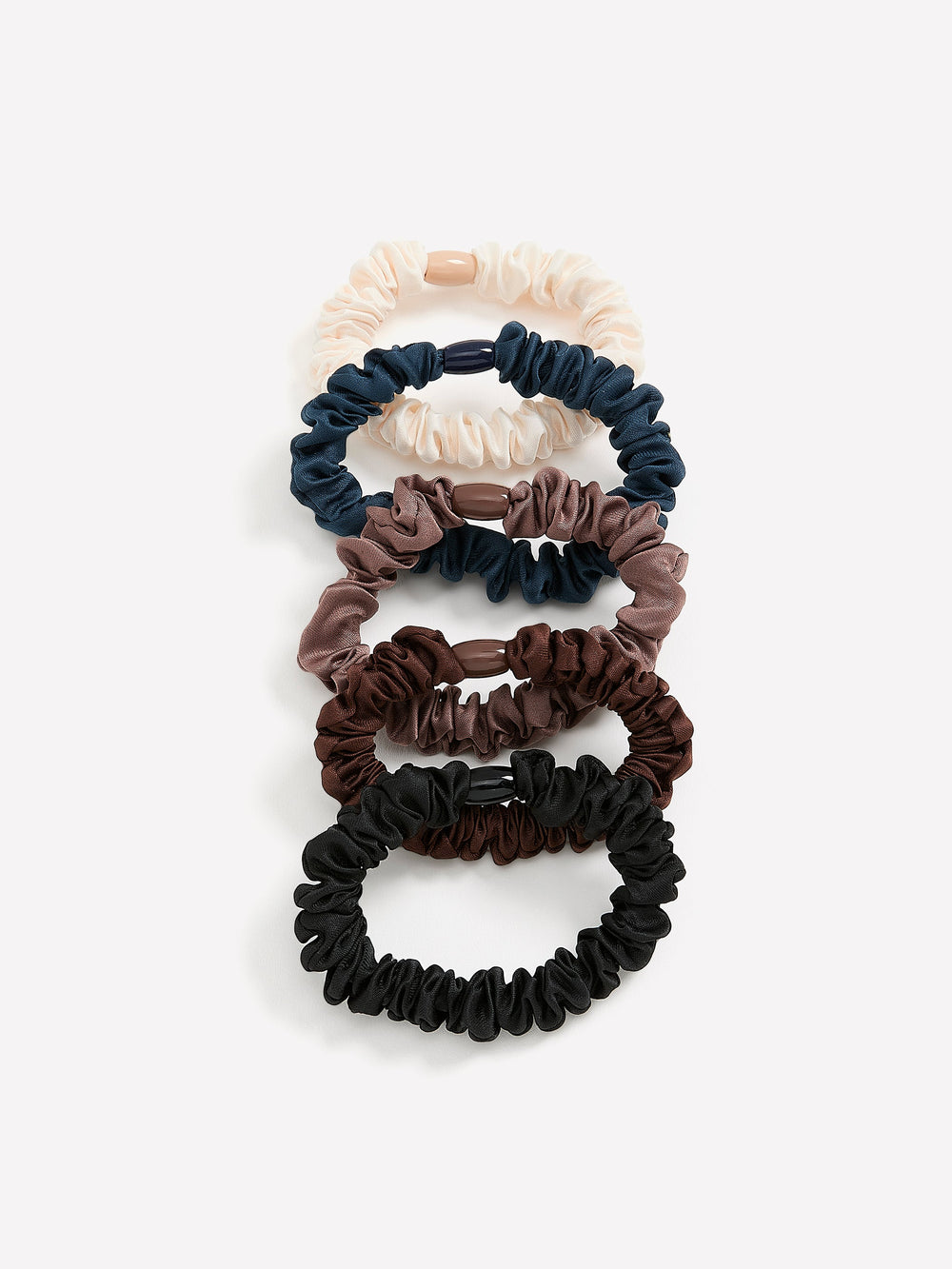Small Scrunchies - Set of 5 rw&co On Sale