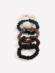 Small Scrunchies - Set of 5 rw&co On Sale