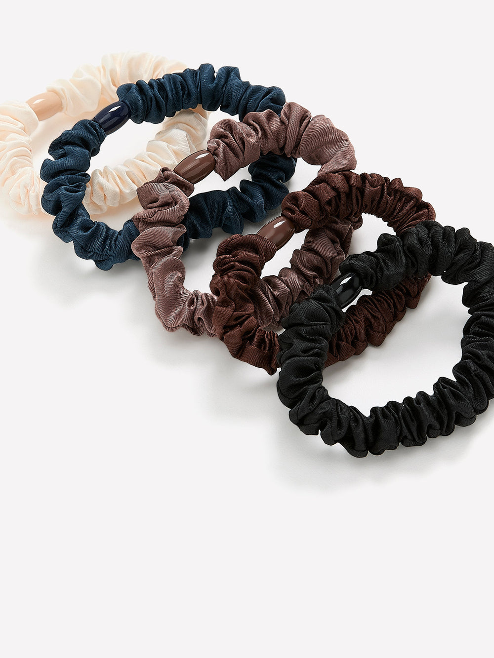 Small Scrunchies - Set of 5 rw&co On Sale