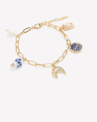 Bracelet with Charms rw&co Great Value Deal
