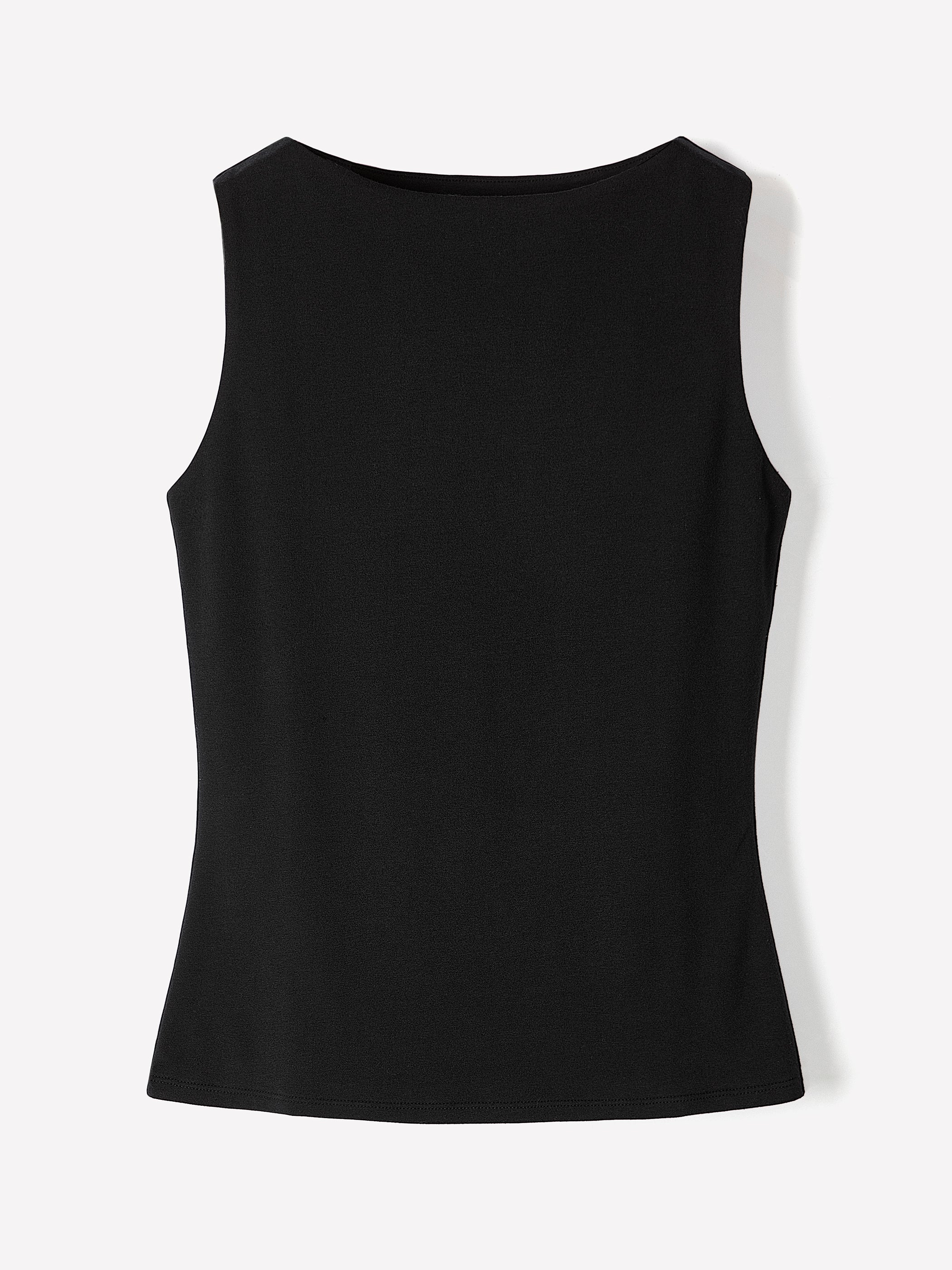 Organic Cotton Boat-Neck Cami rw&co Special Promo Price