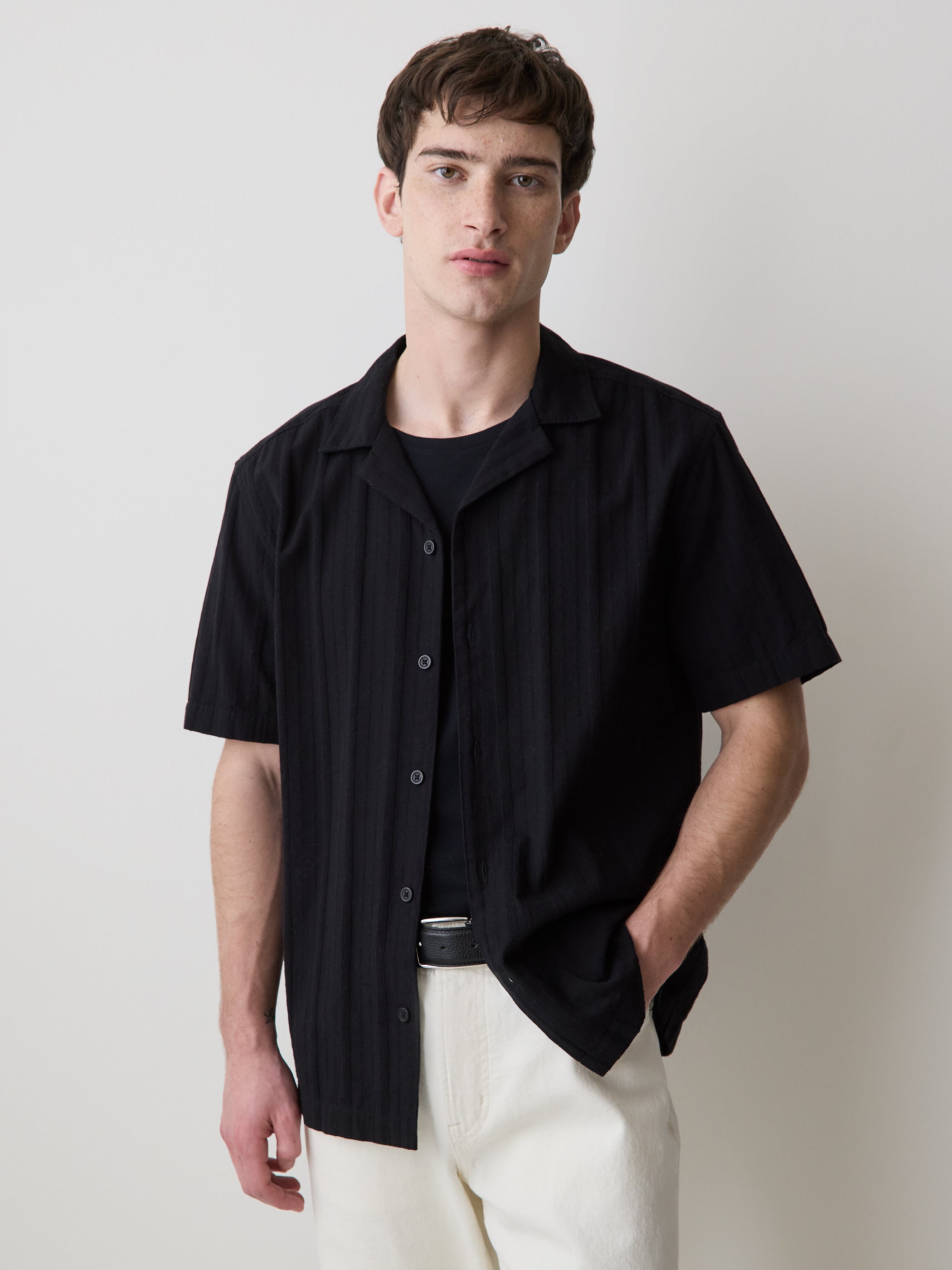 Short-Sleeve Shirt with Camp Collar rw&co Exclusive Sale Price
