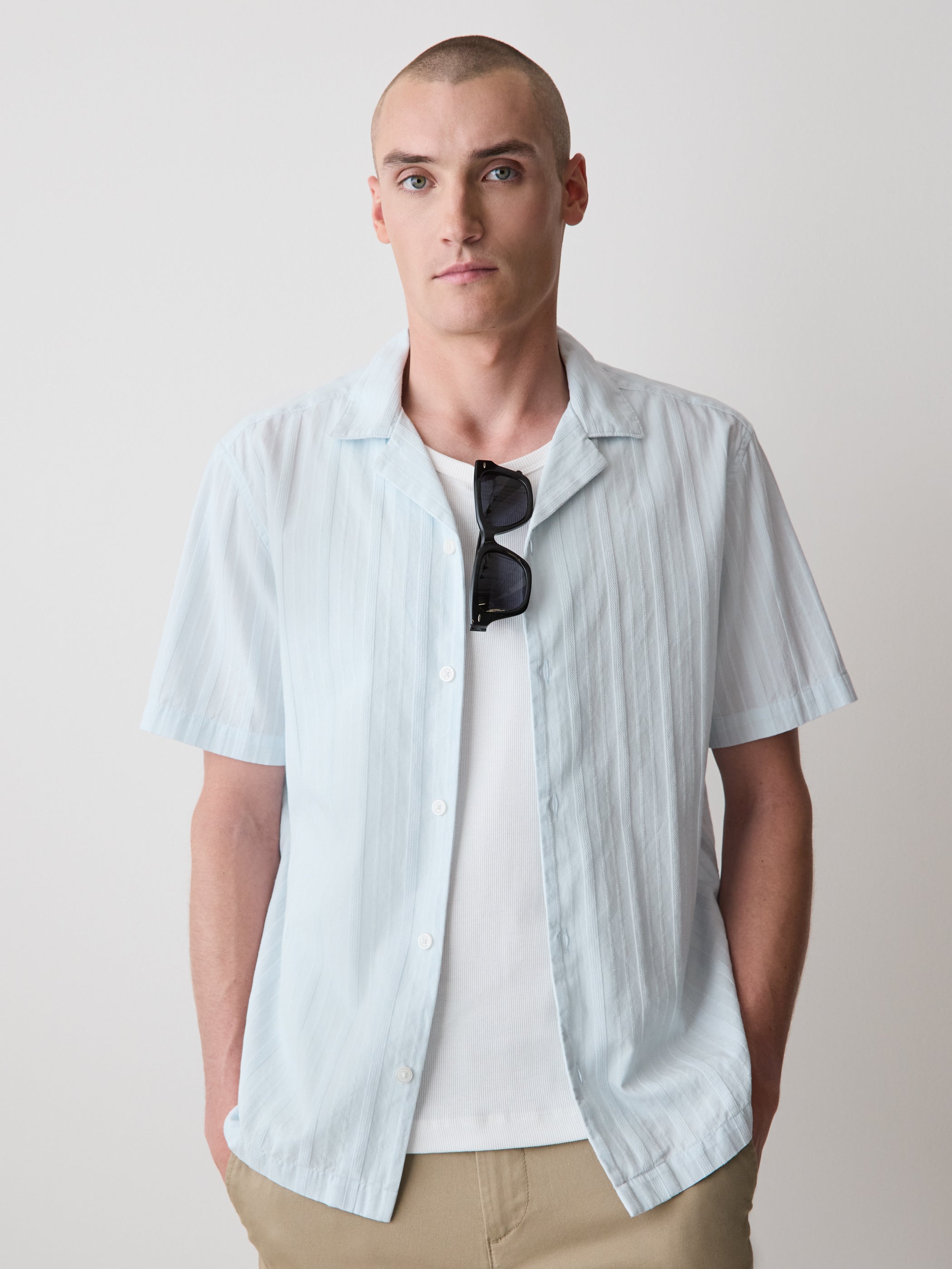 Short-Sleeve Shirt with Camp Collar rw&co Exclusive Sale Price