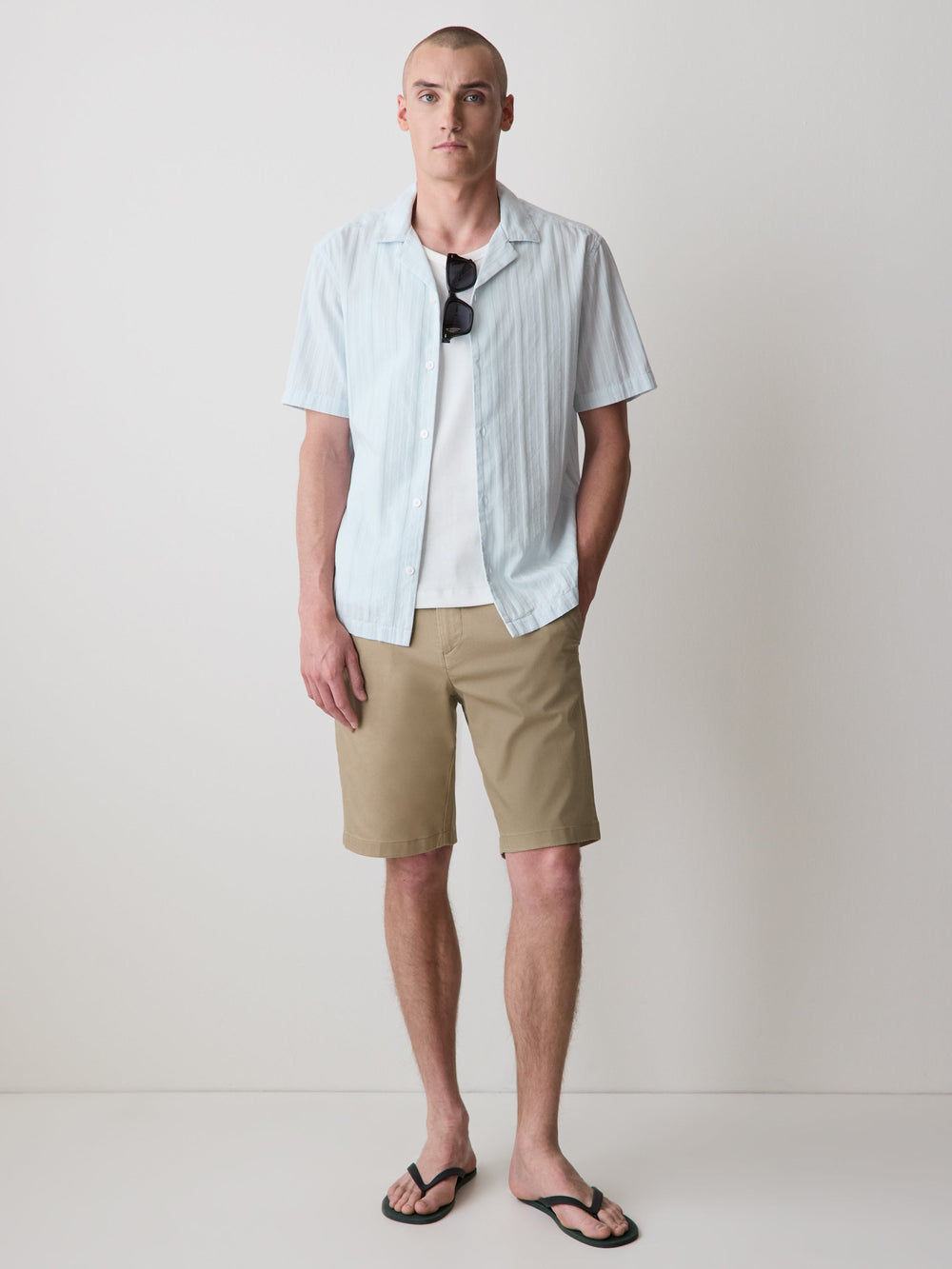 Short-Sleeve Shirt with Camp Collar rw&co Exclusive Sale Price