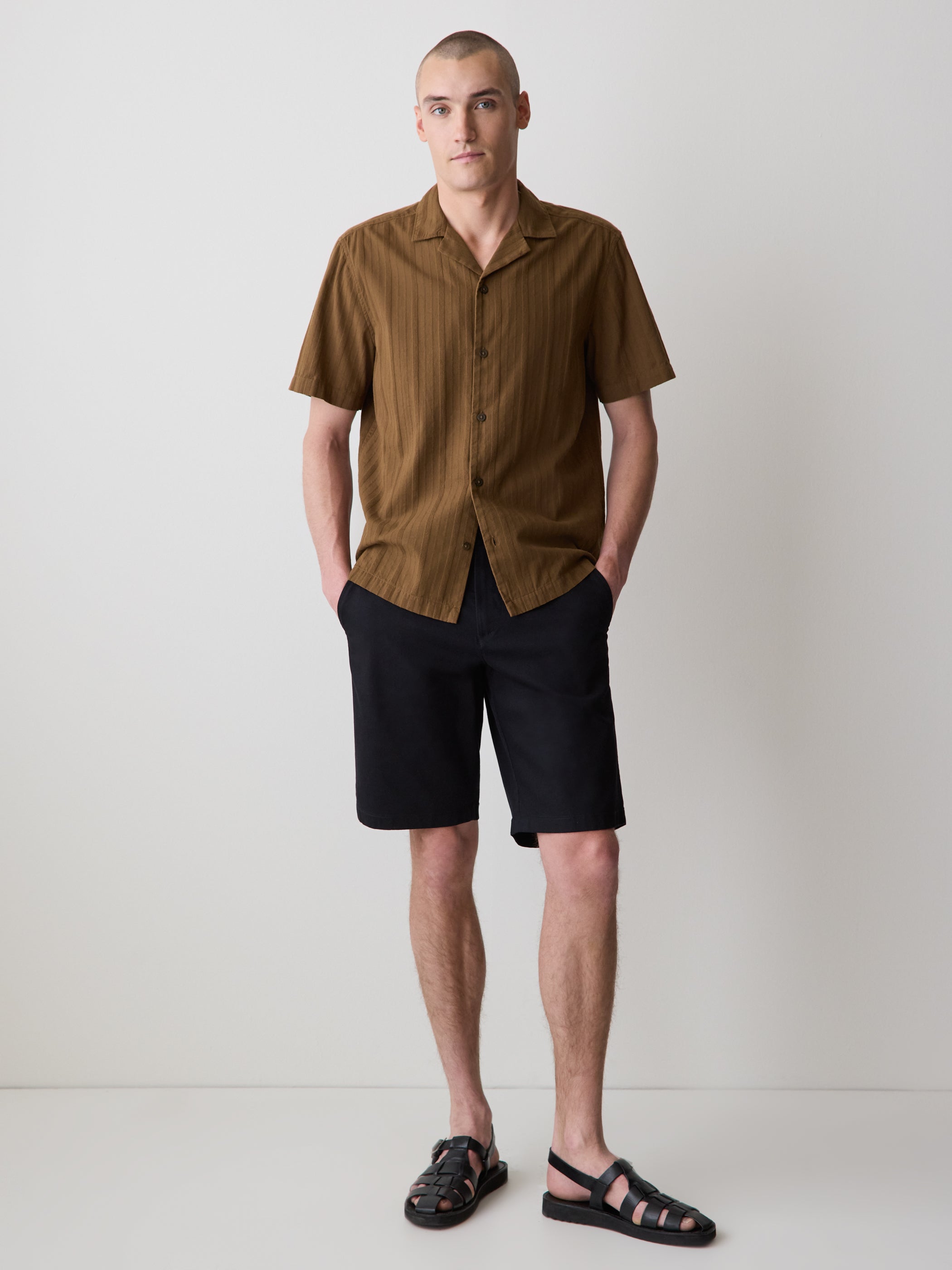 Short-Sleeve Shirt with Camp Collar rw&co Exclusive Sale Price