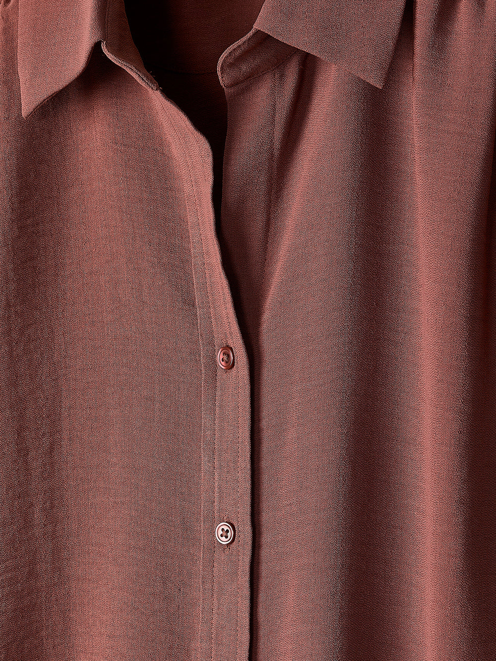 Short-Sleeve Buttoned-Down Blouse rw&co On Sale