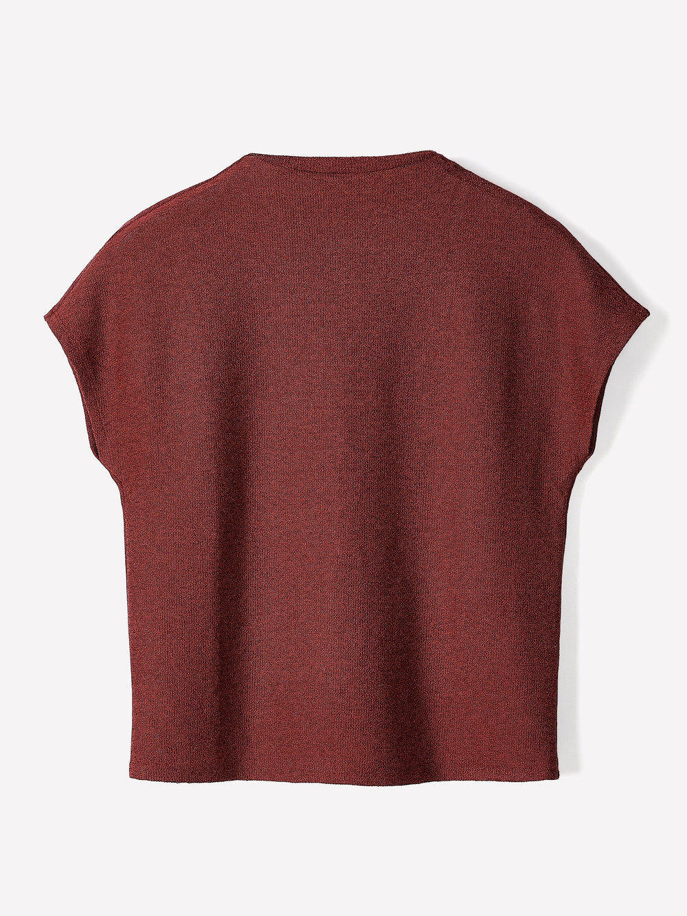 Extended-Sleeve Mock-Neck Textured Top rw&co Exclusive Sale Price