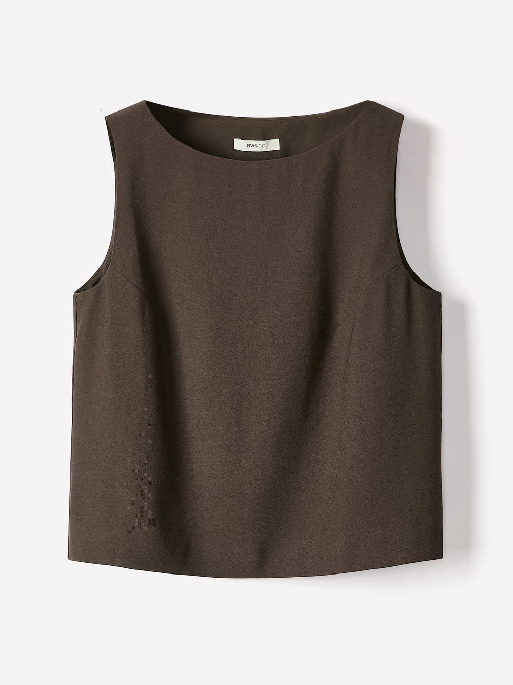 Crew-Neck Cami with Wrap Back rw&co Exclusive Sale Price