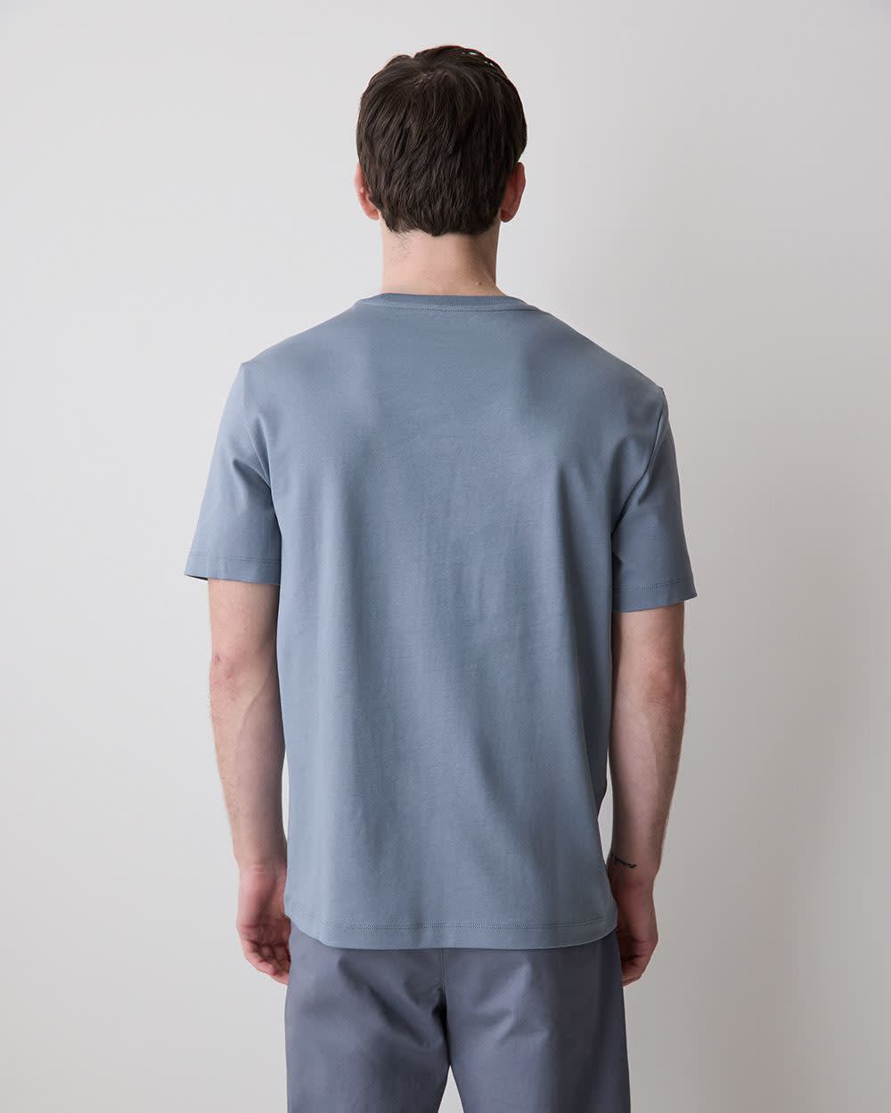 Solid Short-Sleeve Crew-Neck Tee rw&co Exclusive Sale Price