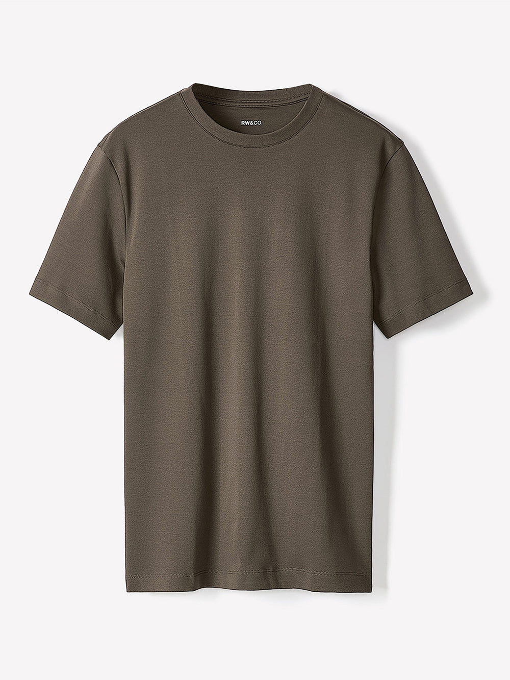 Solid Short-Sleeve Crew-Neck Tee rw&co Exclusive Sale Price