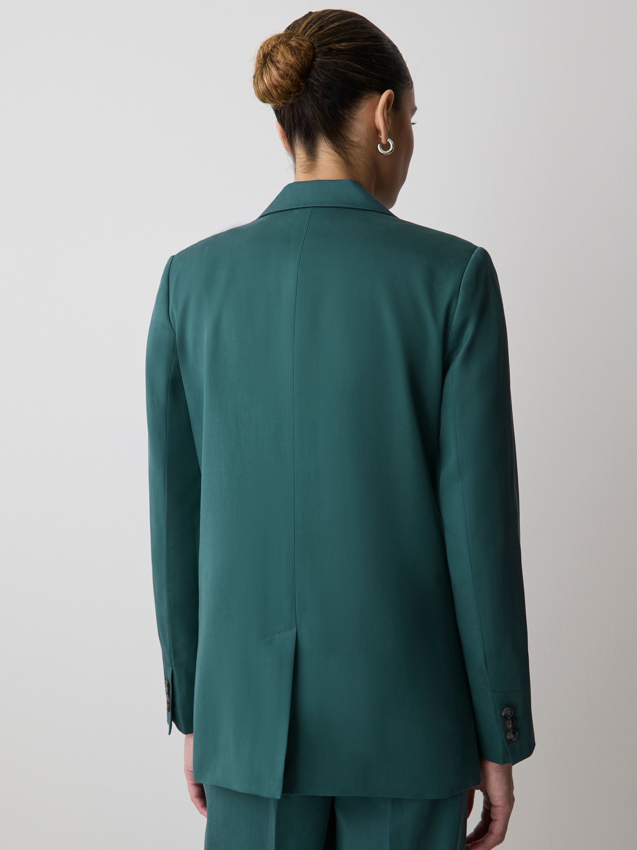 Relaxed-Fit Double-Breasted Blazer rw&co Limited Time Discount