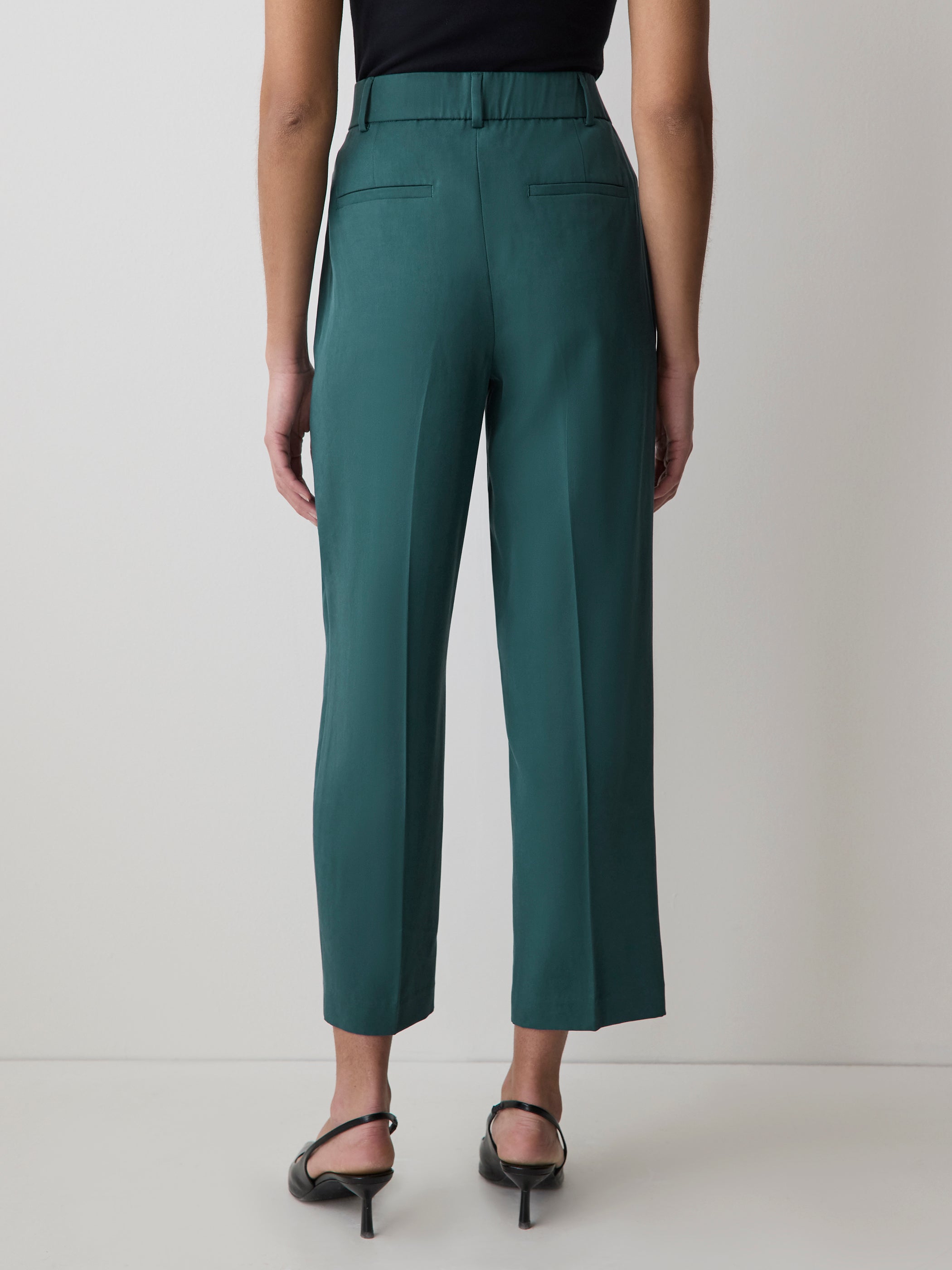Tapered-Leg High-Rise Pant rw&co Exclusive Sale Price