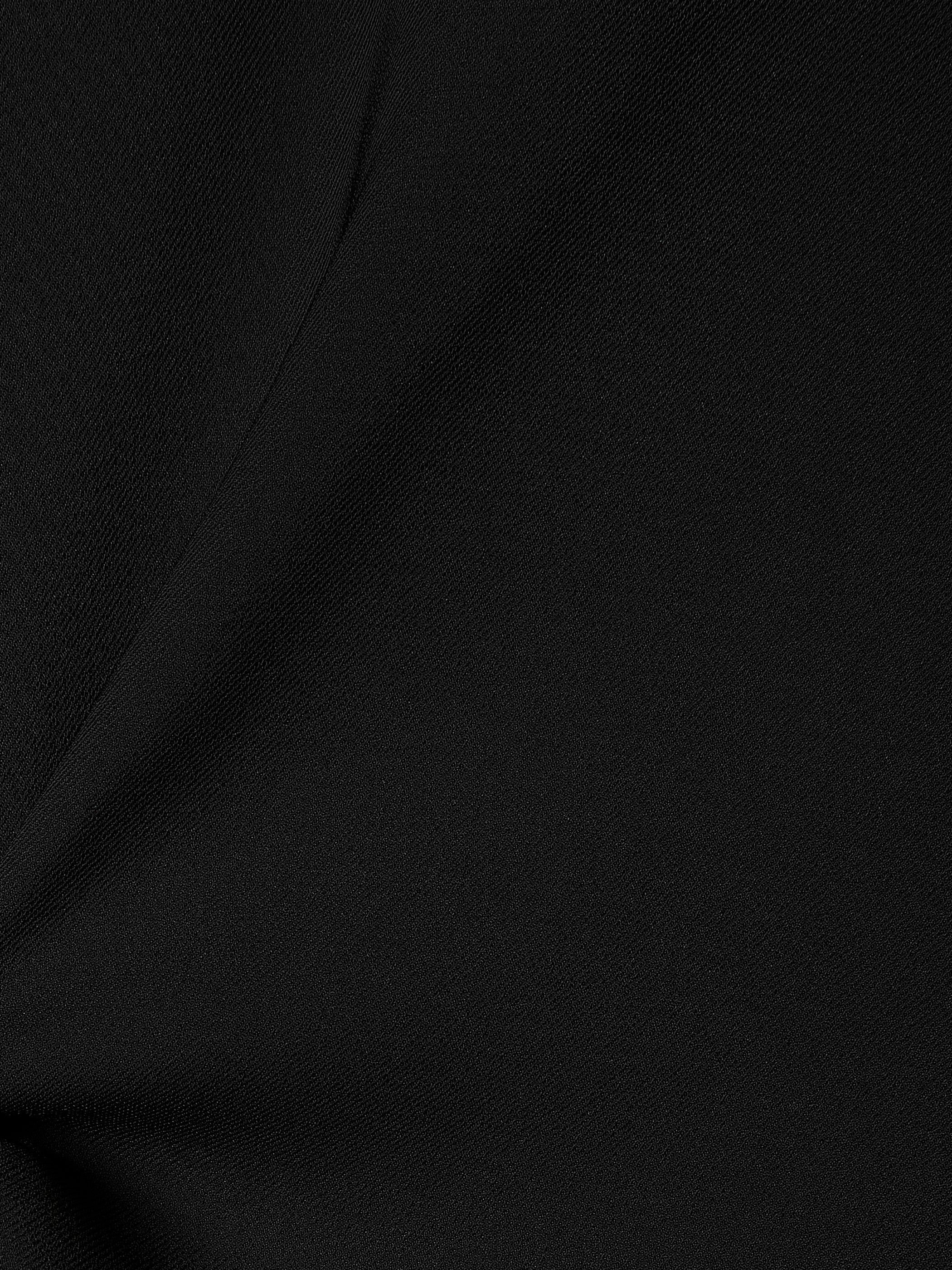 Extended-Sleeve V-Neck Twill Midi Dress rw&co Exclusive Sale Price